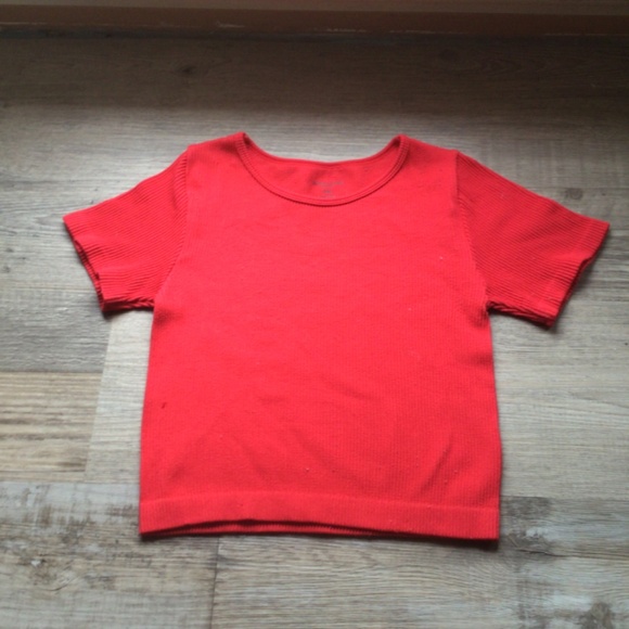 Red shirt from modish Rebel s/m - Picture 7 of 7